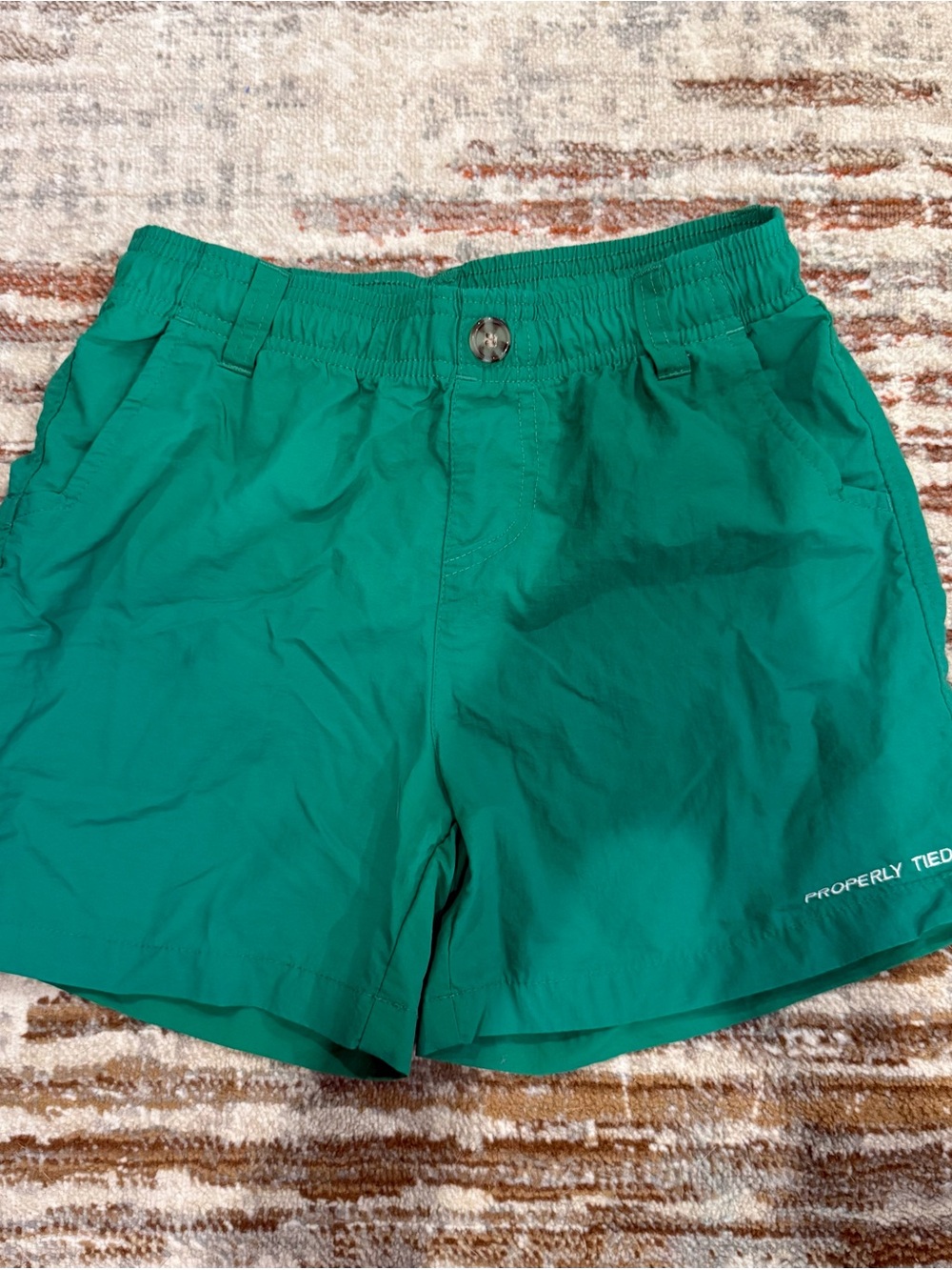 Emerald Green Boy’s Shorts